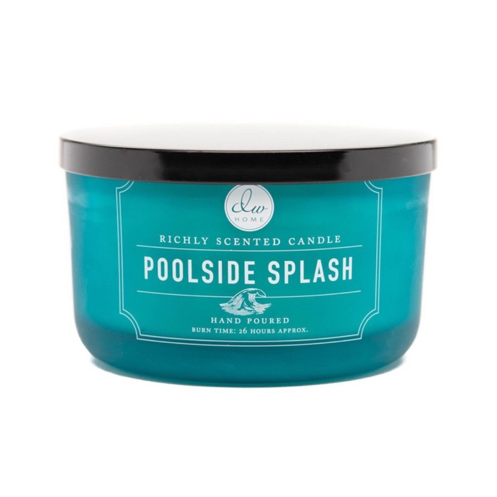 DW Home Candle - Poolside Splash - 3 wick - 14.8 oz - brand new
